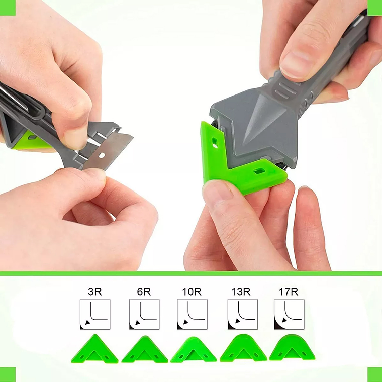 Sellador Raspador Silicona Removedor De Calafateo 5 En 1 2