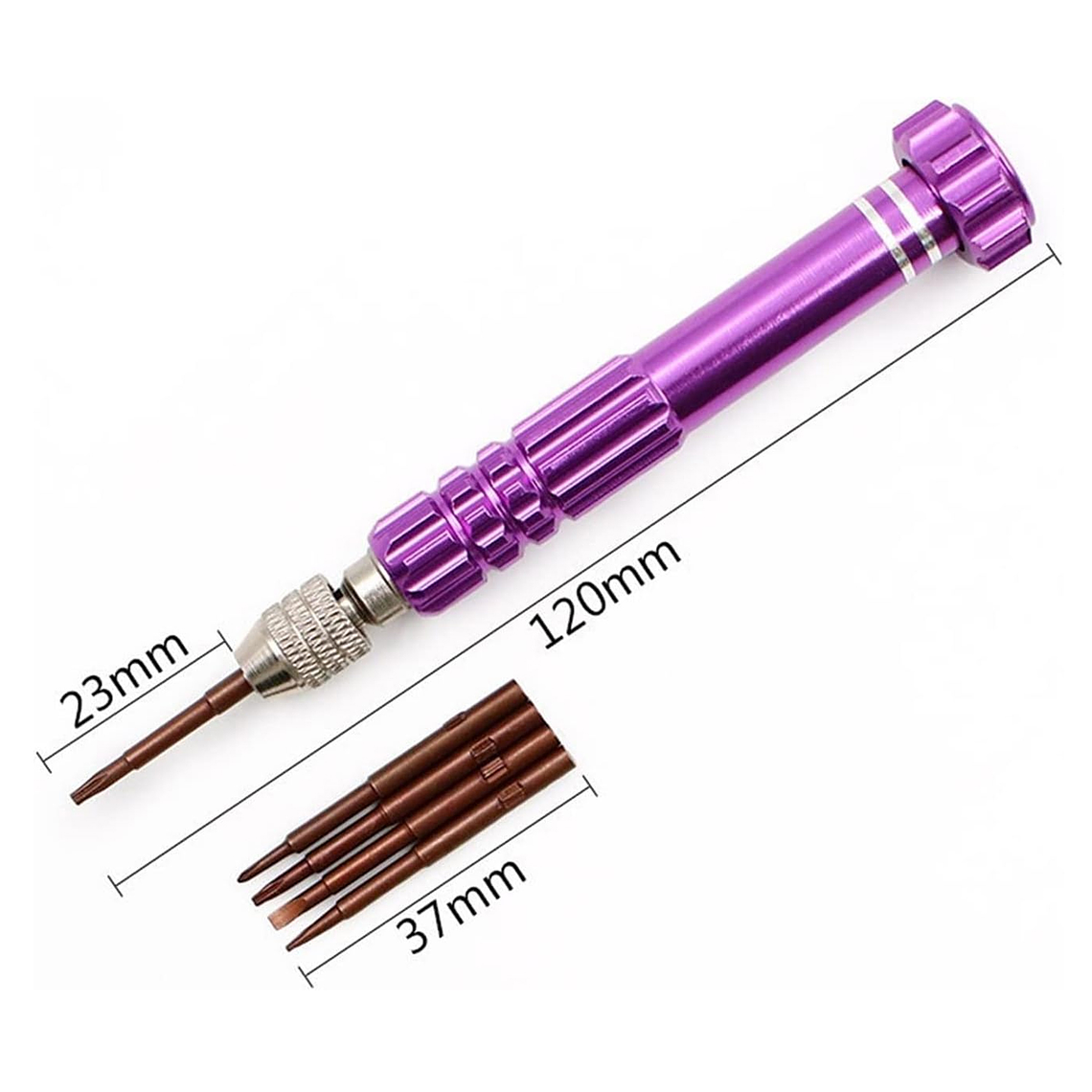 X5 Destornillador Precisión 5 En 1 Para Celulares Y Otros 3