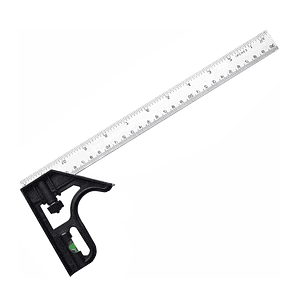 Regla Angular Herramienta De Medición Combinada 300mm