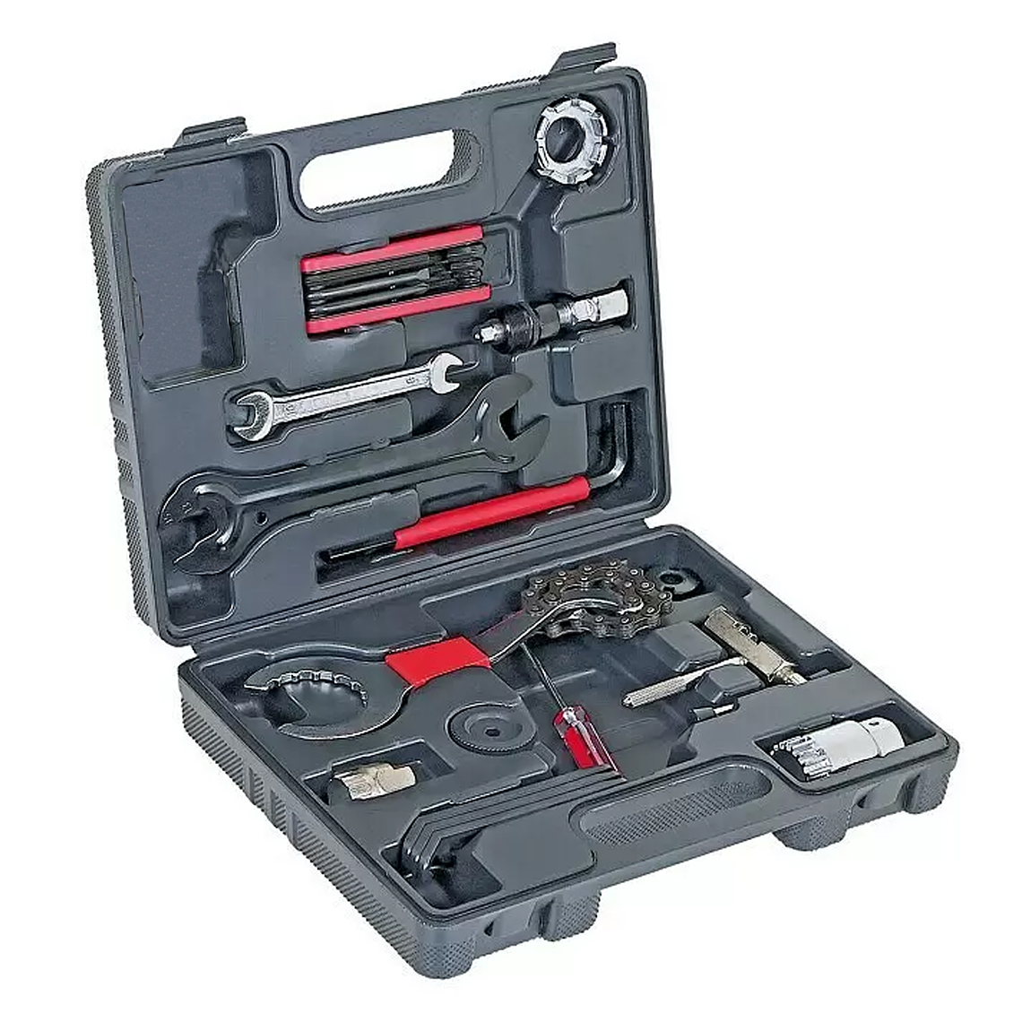 Kit Herramienta Para Reparación De Bicicleta 15 Accesorios 1