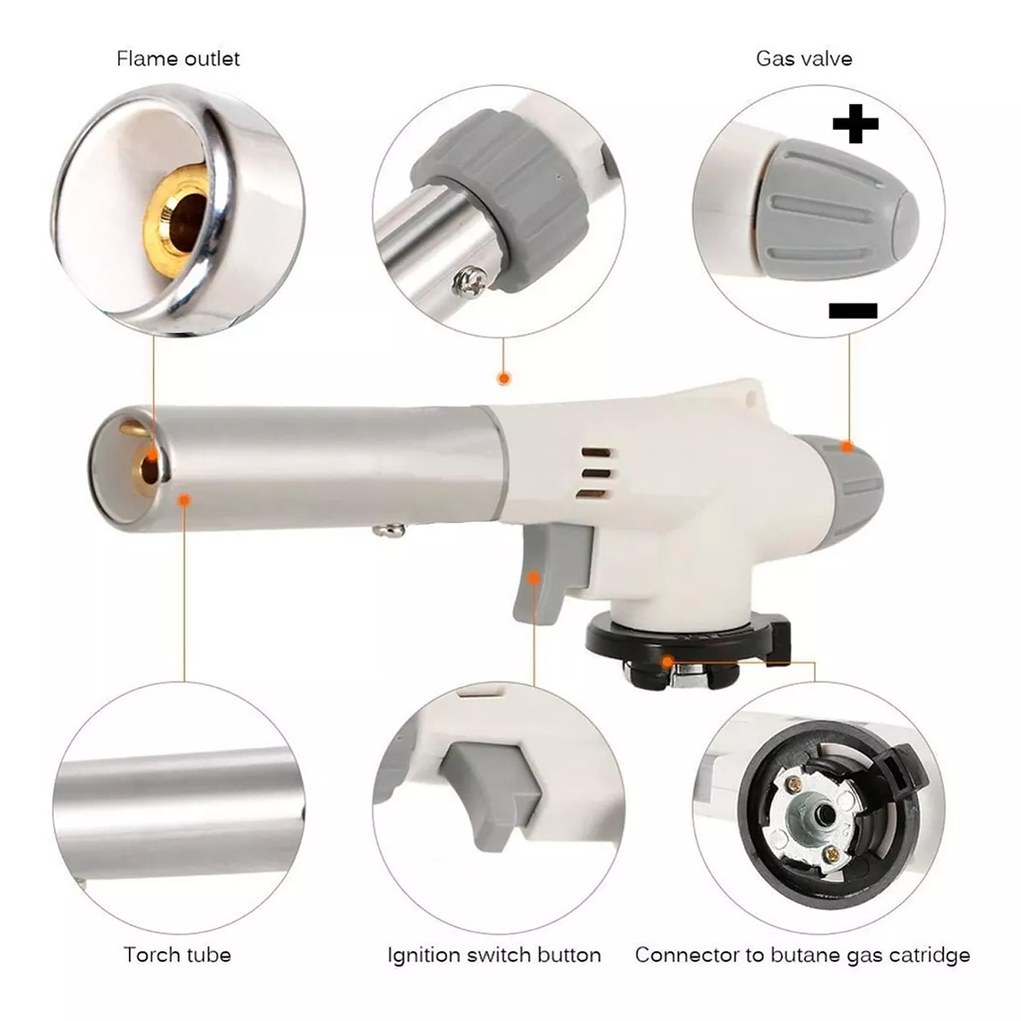Soplete A Gas Para La Repostería O Cocina 3