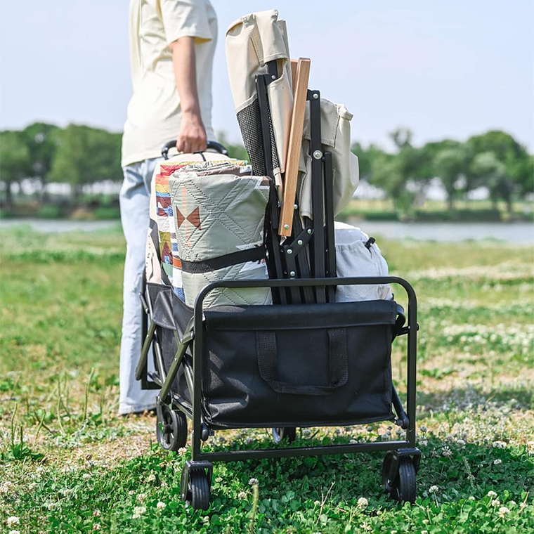 Carrito Compras Plegable Ideal Para El Camping 2