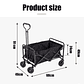 Carrito Compras Plegable Ideal Para El Camping - Miniatura 4