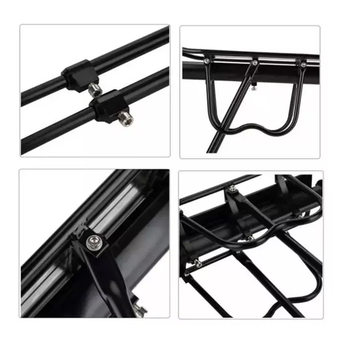 Parrilla Bicicleta Con O Sin Freno De Disco Porta Alforjas 3