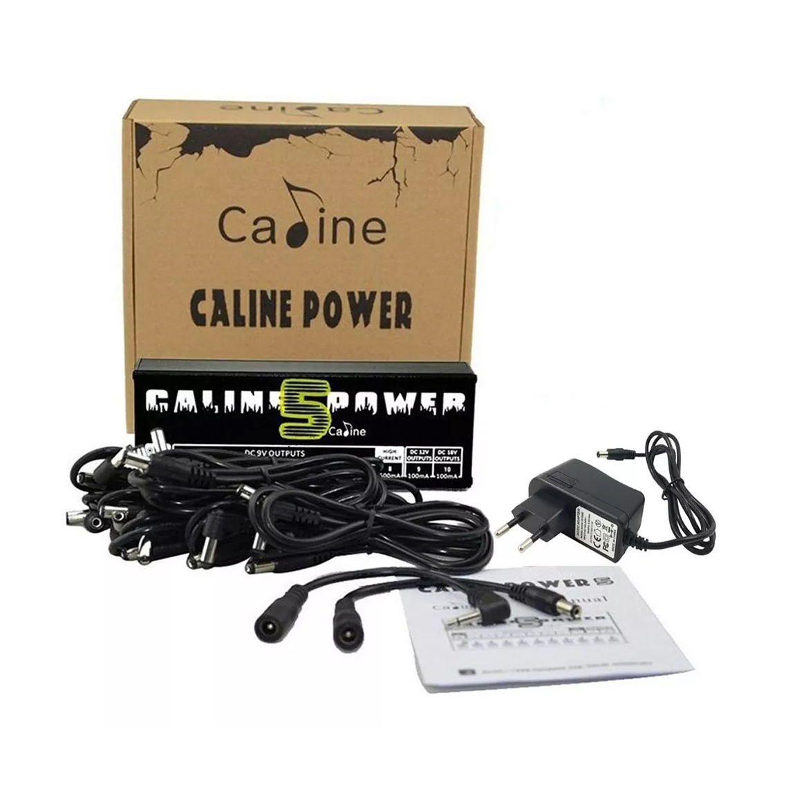 Fuente De Poder Para Pedales De Efecto Caline Cp-05 3