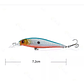 Pack 10 Señuelos Pesca Rapala 7.2cm Lenguado Corvina - Miniatura 3