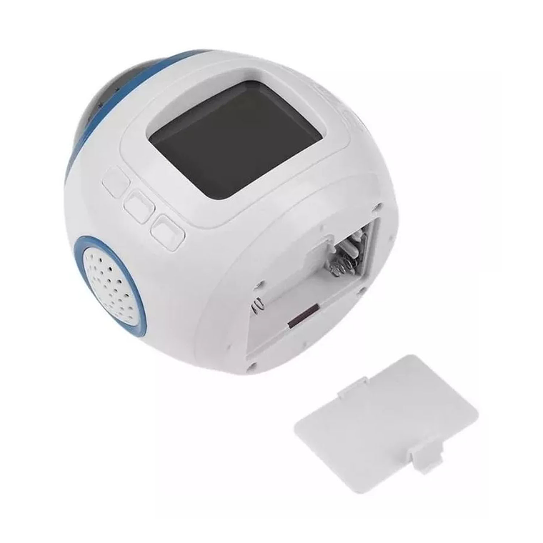 Reloj Despertador Digital Luz Led Estrellas Sonido 4