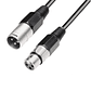 Cable Xlr Macho Hembra Balanceado De 1 Metro - Miniatura 1