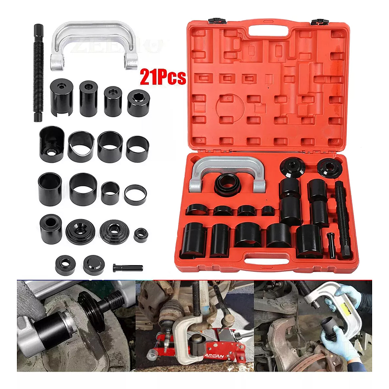 Kit de Prensa Extractor de Rótula 21pcs P/quitar e Instalar 2