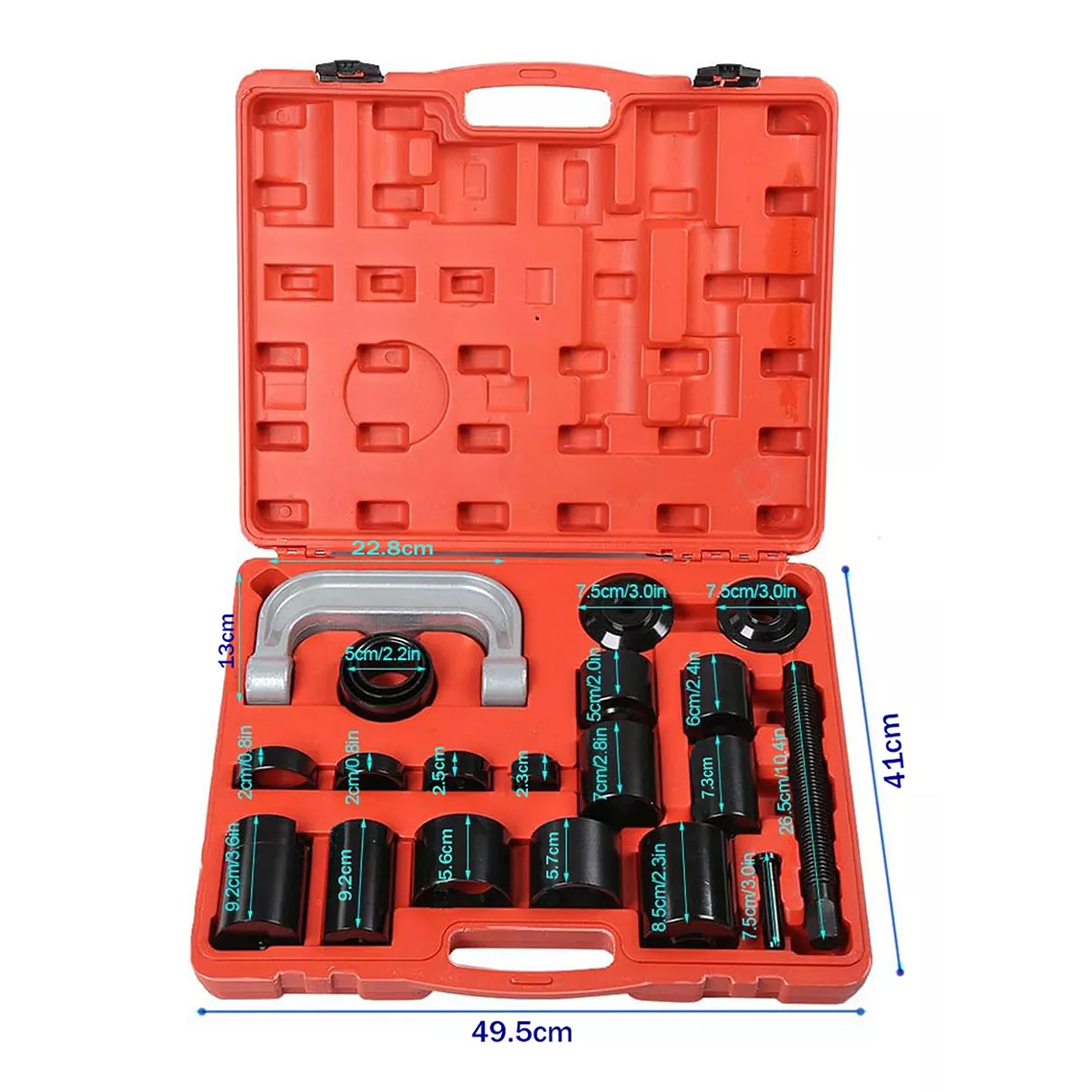 Kit de Prensa Extractor de Rótula 21pcs P/quitar e Instalar 6