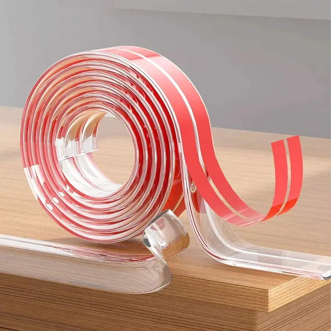 Protector Transparente Borde Esquina Para Mesa Muebles 6mtrs 1