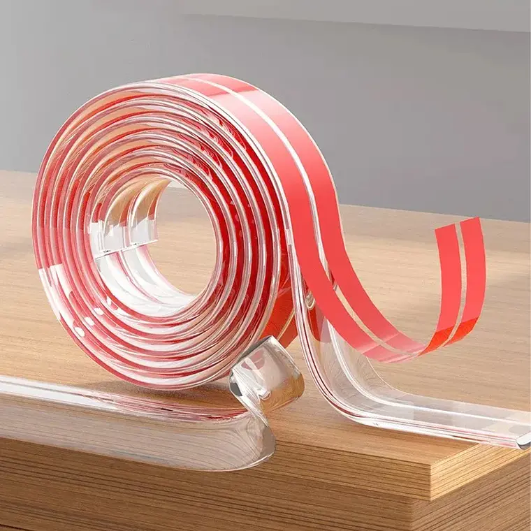 Protector Transparente Borde Esquina Para Mesa Muebles 6mtrs 1