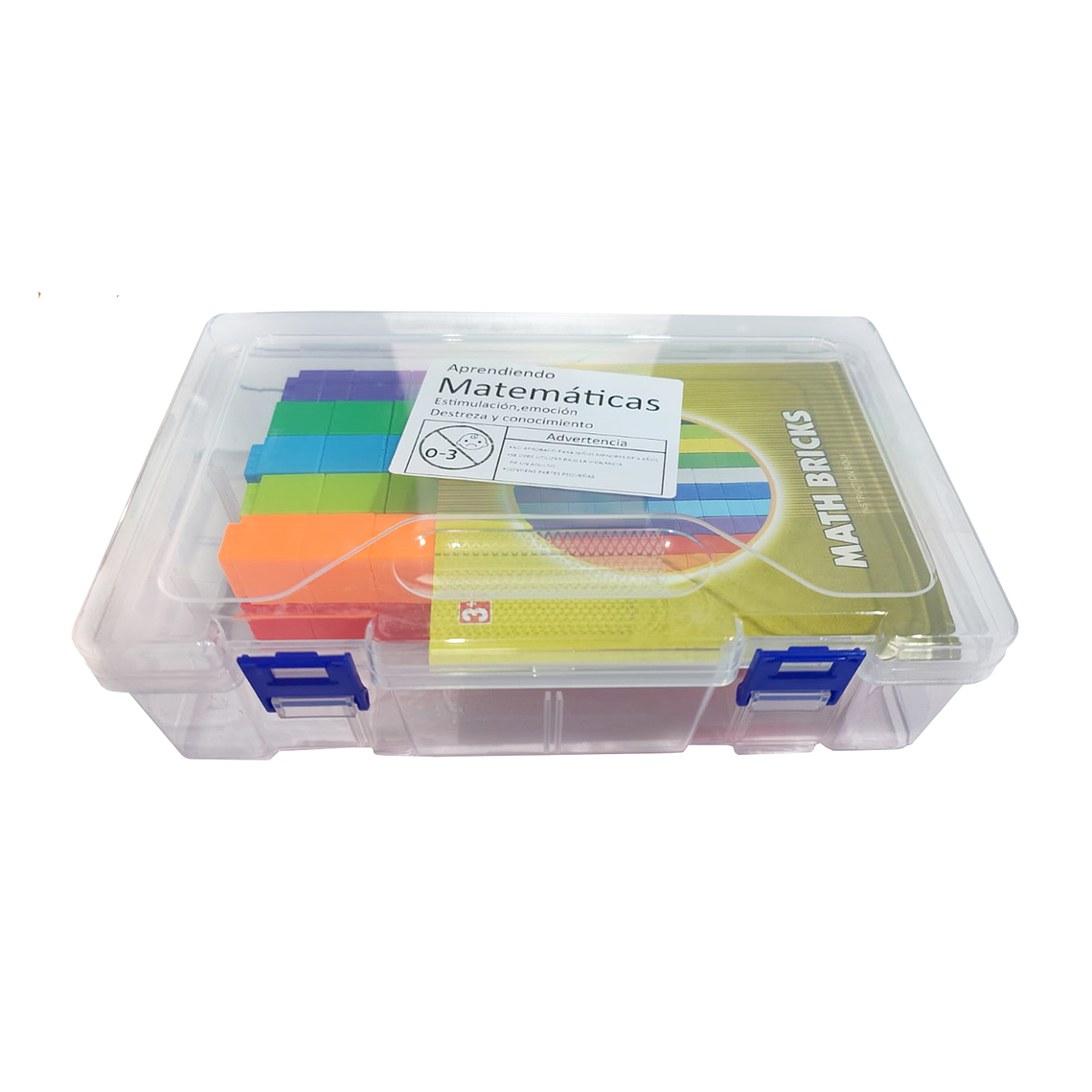 Cubos Conectores Para Matemática 100 unidades Método Singapur 4