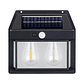 Aplique Lampara Solar Impermeable Con Sensor Vintage 2 led - Miniatura 2