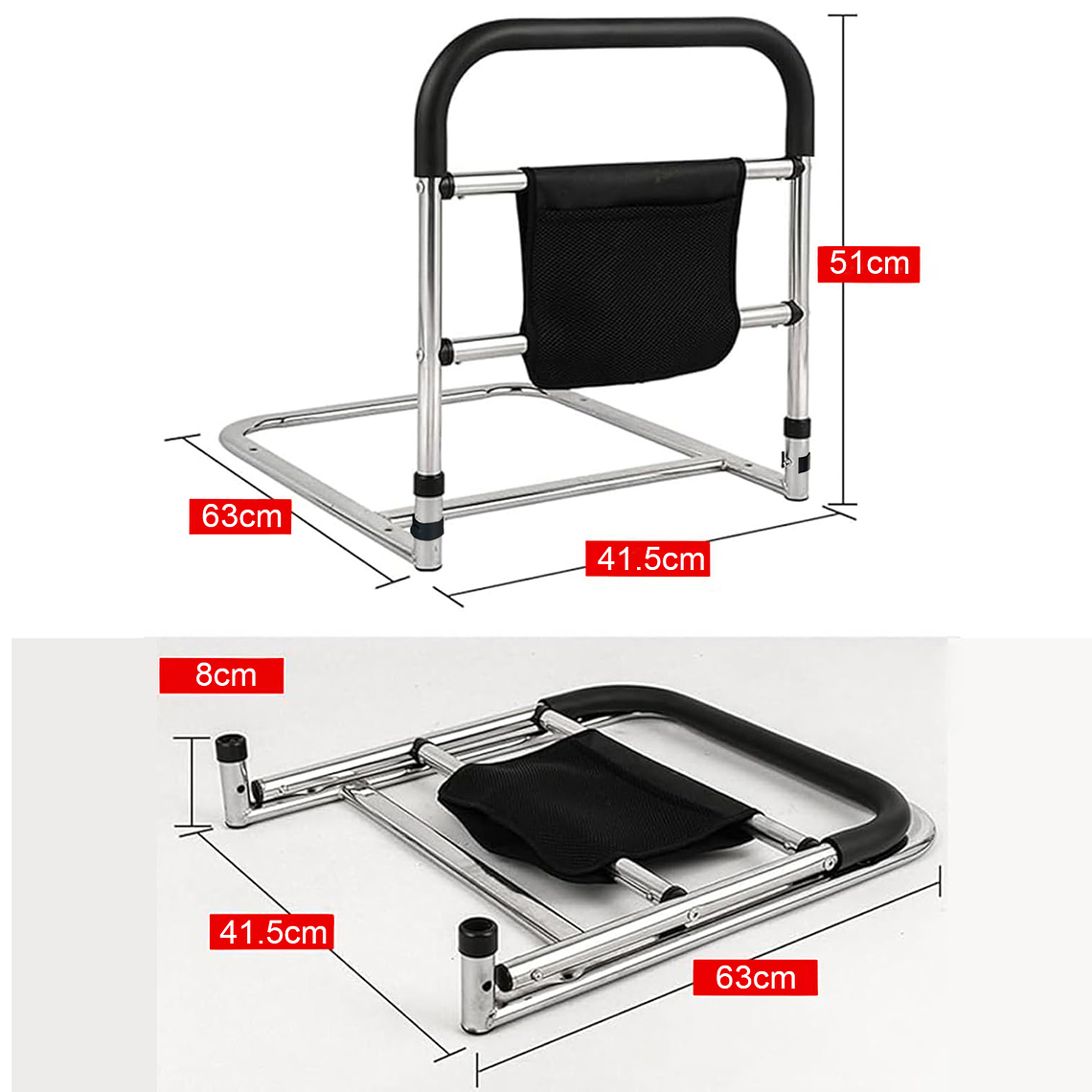Barra Baranda De Cama Para Personas Con Movilidad Limitada 5