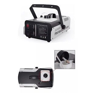 Maquina De Humo Control Remoto Humo Efecto Niebla 1500w