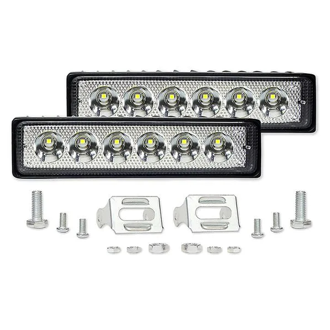 Pack 2 Barra Para Auto Repuesto 3