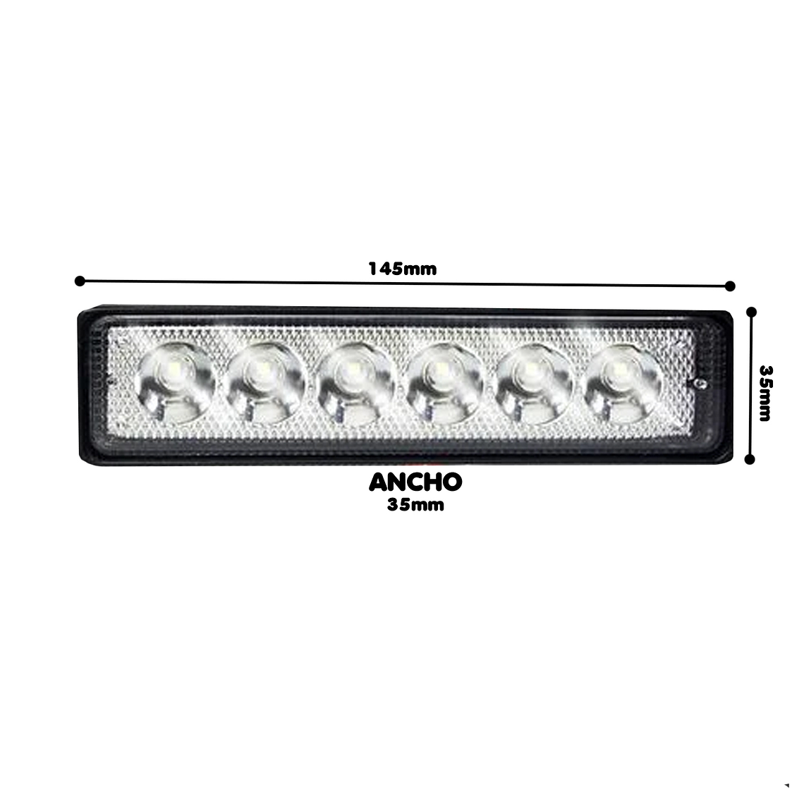 Pack 2 Barra Para Auto Repuesto 4