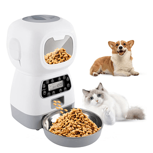 Dispensador Automático De Alimentos Para Mascotas