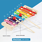 Set 8 Instrumento Musicales Montessori Madera Para Niños - Miniatura 3