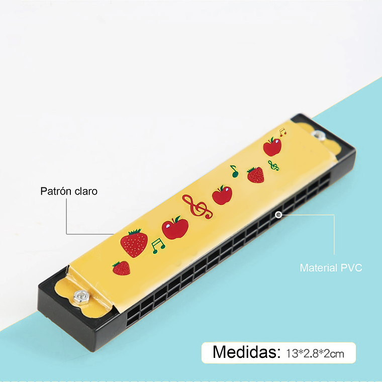 Set 8 Instrumento Musicales Montessori Madera Para Niños 7