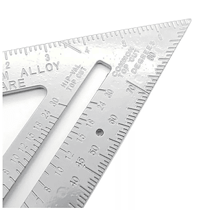 Escuadra Rápida De Aluminio Macizo Carpintería
