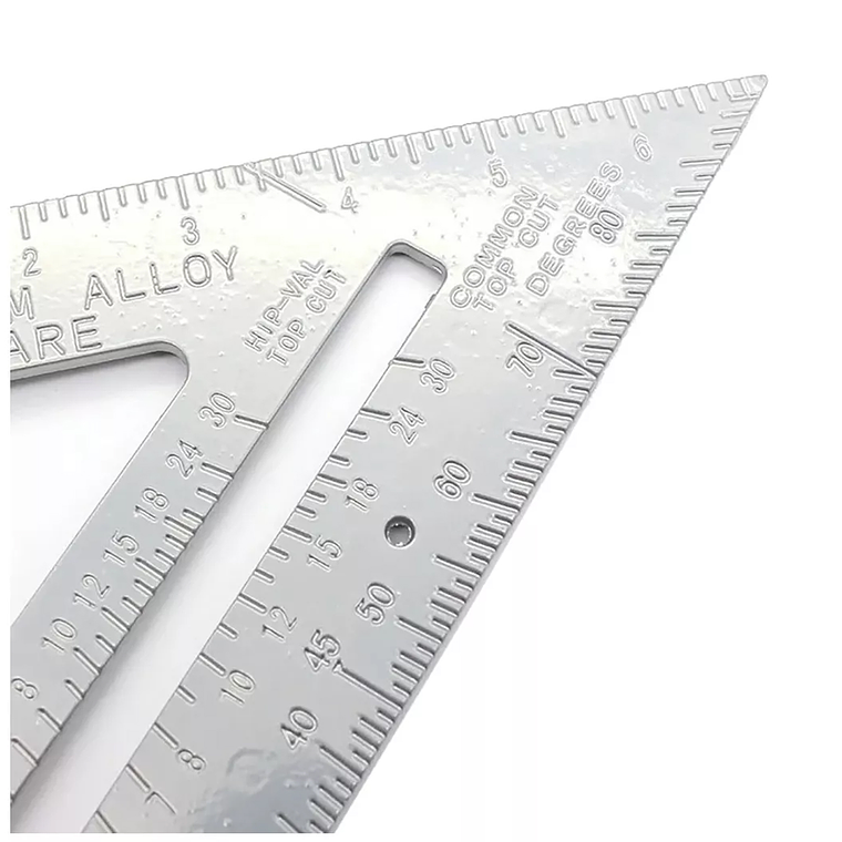 Escuadra Rápida De Aluminio Macizo Carpintería 2