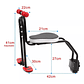Silla Soporte Asiento Delantero Niños Porta Bebe Bicicleta - Miniatura 4