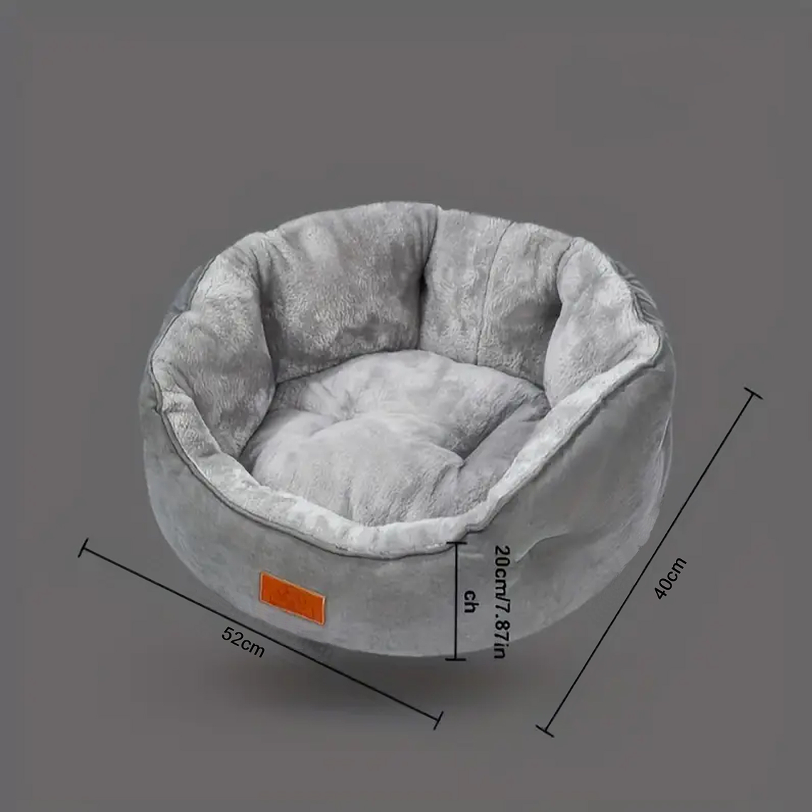 Cama Ultrasuave Antiestres Para Mascota Perros Gatos 7
