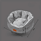 Cama Ultrasuave Antiestres Para Mascota Perros Gatos - Miniatura 7