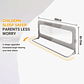 Baranda De Cama 1.8mtrs Seguridad Bebe Abatible Ajustable  - Miniatura 6