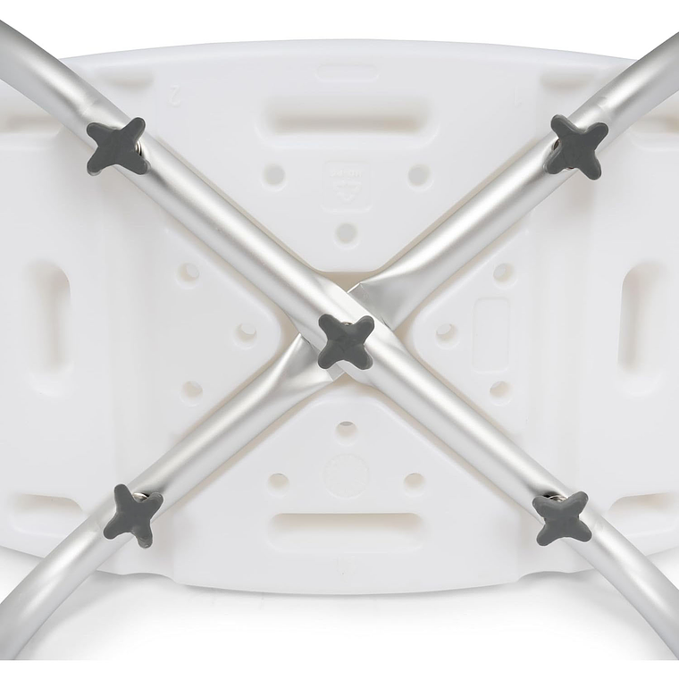 Silla Asiento De Ducha Seguridad Antideslizante Regulable 4