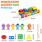 Juego De Pesca Magnético Y Encaje Juguete Madera Para Niños - Miniatura 4