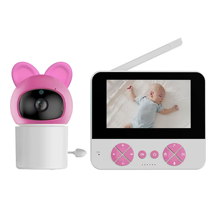 Cámara Monitor Vigilancia Nocturna Para Bebes Con Micrófono 1