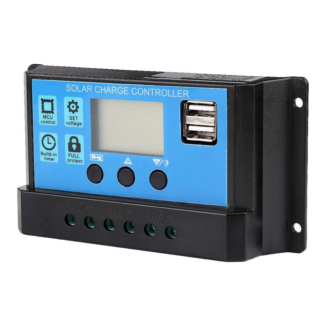 Regulador De Carga Solar Digital 12v 24v 60a 2usb 2