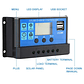 Regulador De Carga Solar Digital 12v 24v 60a 2usb - Miniatura 3