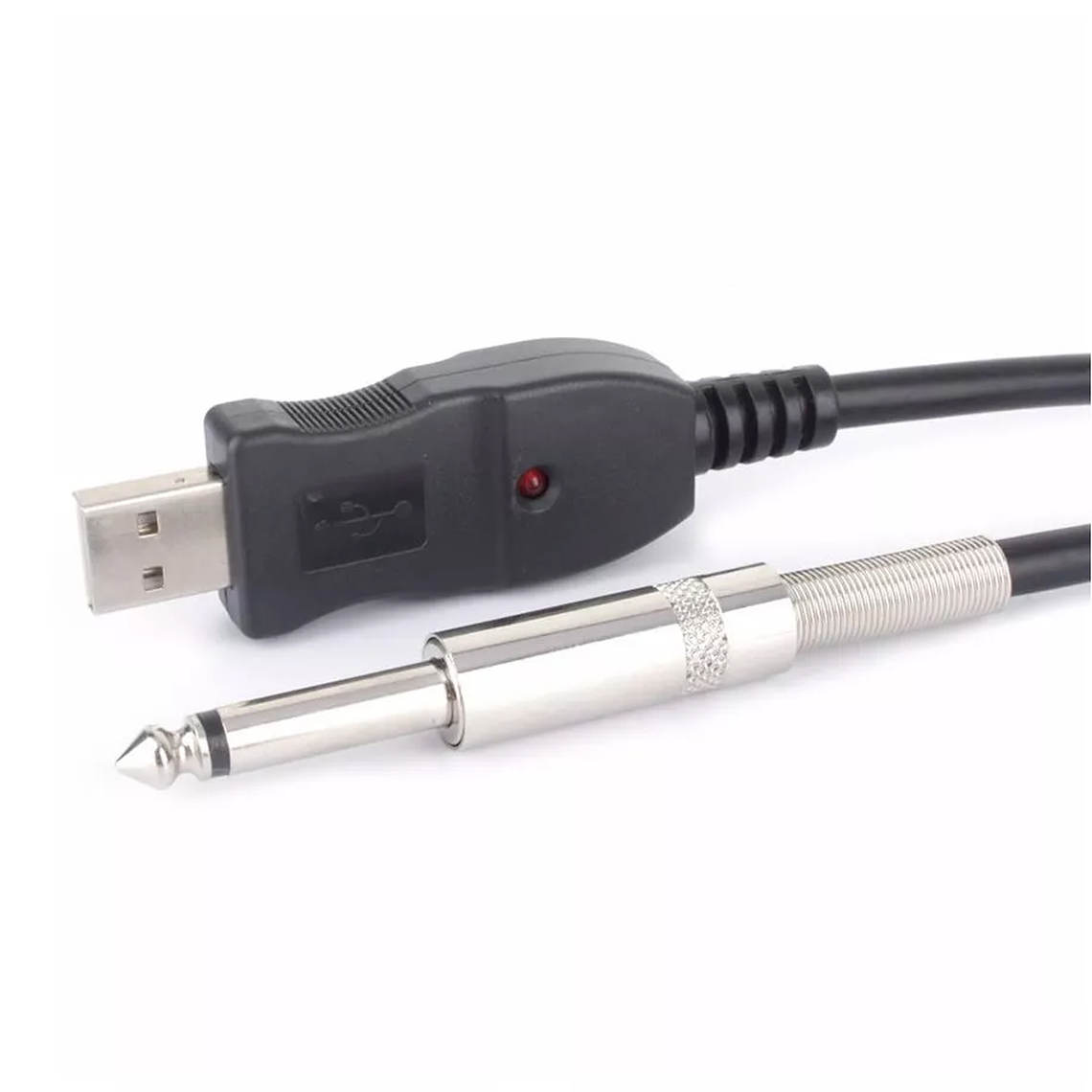 Cable Adaptador Usb Para Guitarra Pc Notebook Mac Interface 3