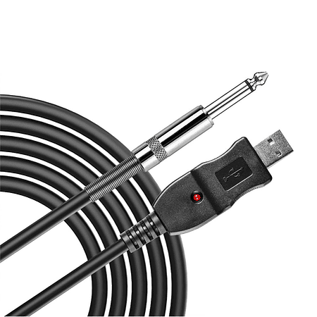 Cable Adaptador Usb Para Guitarra Pc Notebook Mac Interface