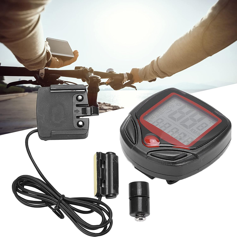 Velocimetro Para Bicicleta 15 Funciones 3