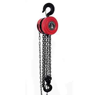Tecle Polipasto Manual Con Cadena 2 Toneladas X3 Metros