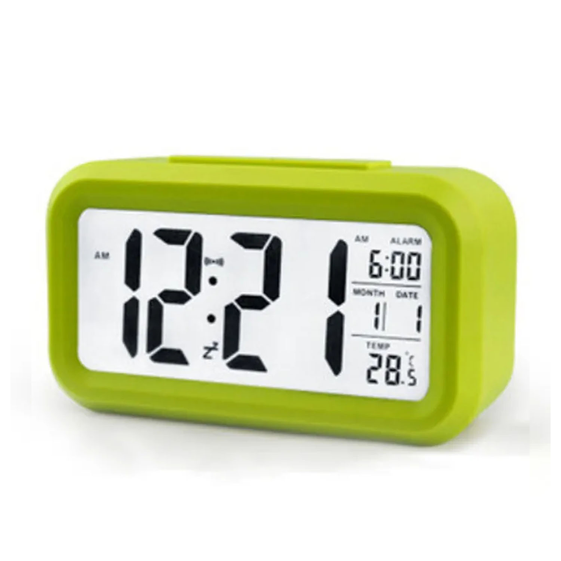 Reloj Despertador Pantalla Led Feha Temperatura Alarma 6