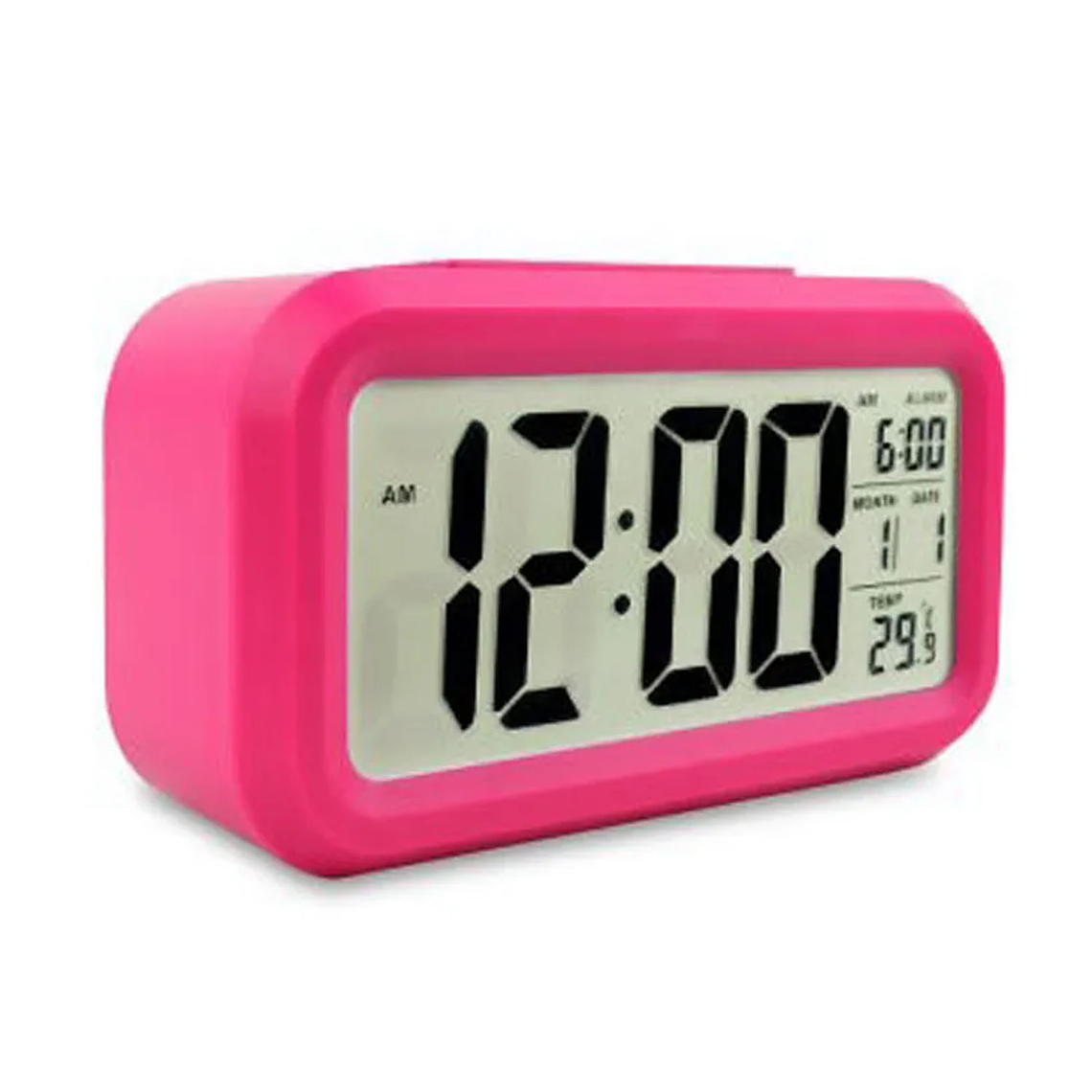 Reloj Despertador Pantalla Led Feha Temperatura Alarma 7