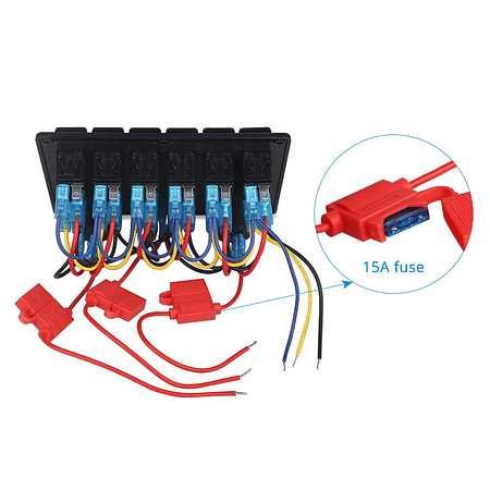 Panel Interruptor Led Encendido 12v A 24v