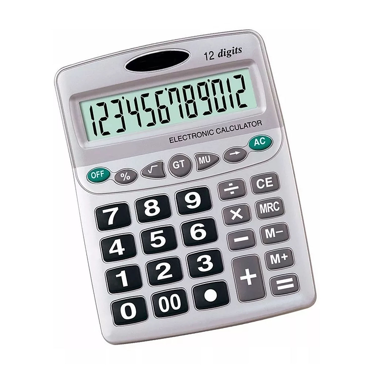 Calculadora De Numeros Grandes 12 Digitos 1