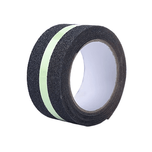 Cinta Antideslizante 5 Metros Pisos Escaleras Negra