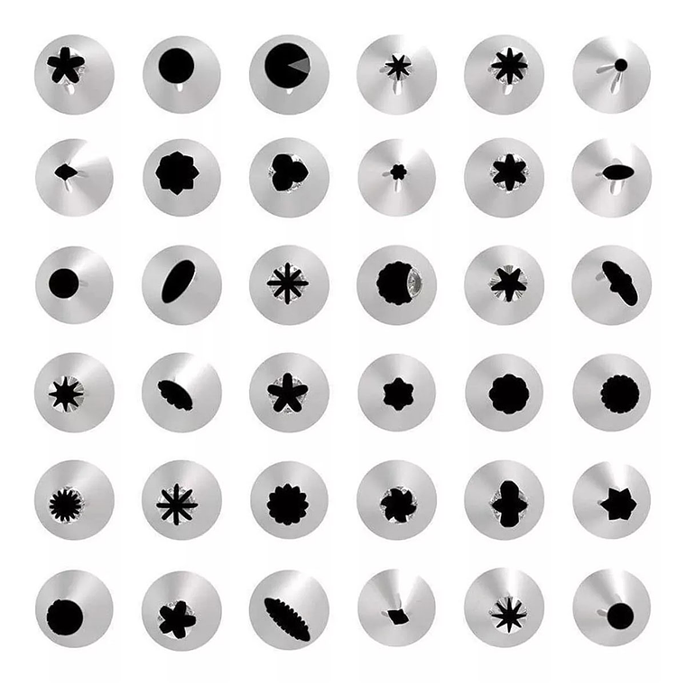 Boquillas De Decoración Para Pastelería Set 83 Pcs 2