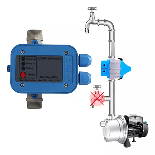 Controlador Electrónico Automático Presión Para Bomba Agua
