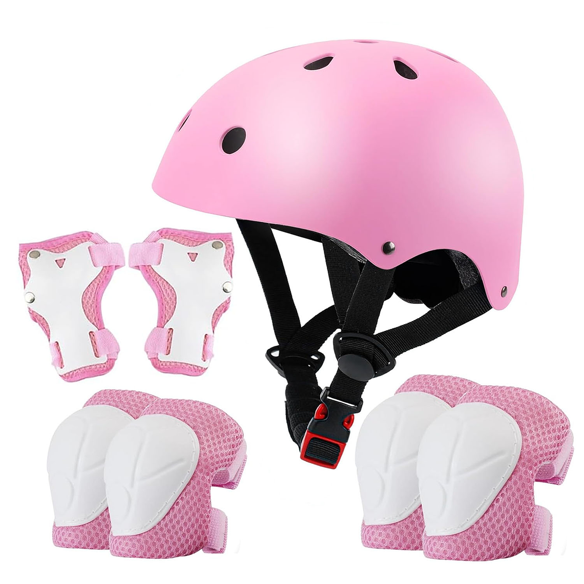 Juego De Equipo De Protección 7 En 1, Kit De Casco Niñ@s 1