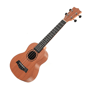 Ukelele Acústico Soprano 23 Pulgadas Con Funda