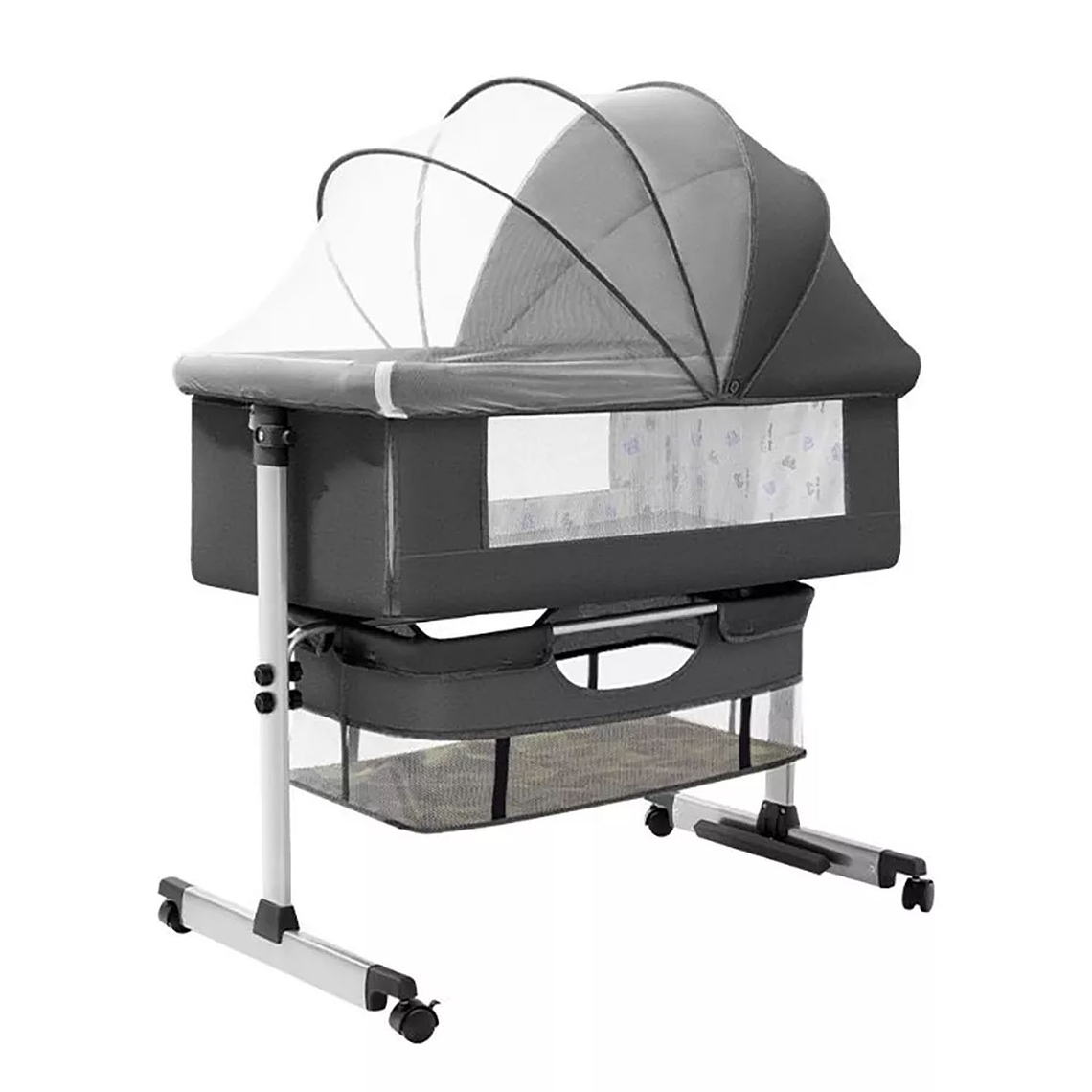 Cuna Colecho Para Bebé Con Mosquitero Mudador Confortable 1